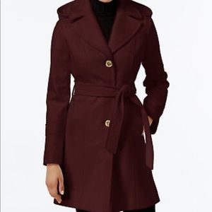 Michael Kors wool blend coat
